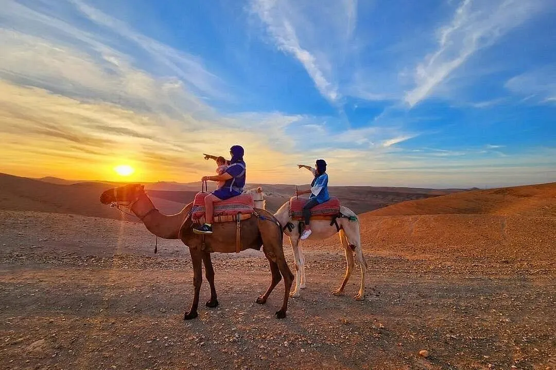 Agafay Desert Sunset Experience: Camel Ride, Dinner & Live Show